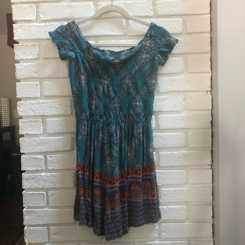 Patterned romper